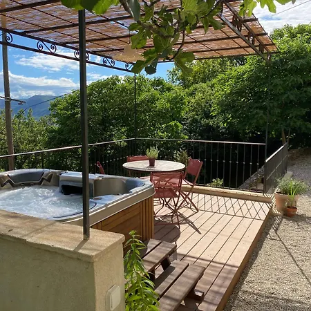 Du Rochet - A La Campagne Avec - 2 A 4 Pers Vakantiehuis Mirmande